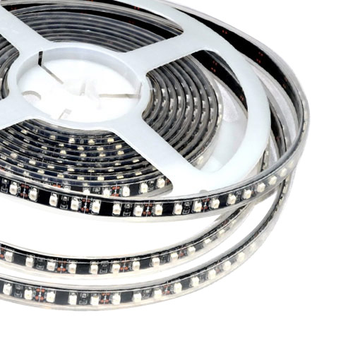 Single Row Series DC12/24V 3528SMD 600LEDs Flexible LED Strip Lights, Highest Level of Waterproof IP68, 16.4ft Per Reel By Sale